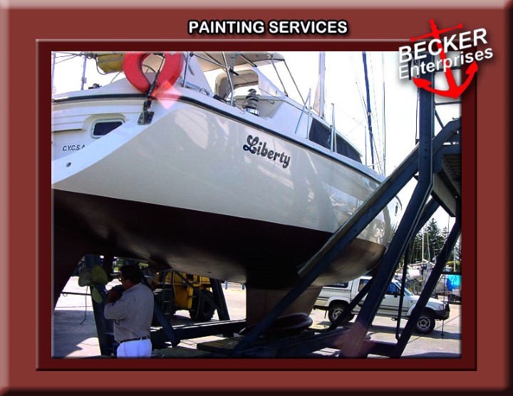 Yacht and Boat Hull Antifouling Services