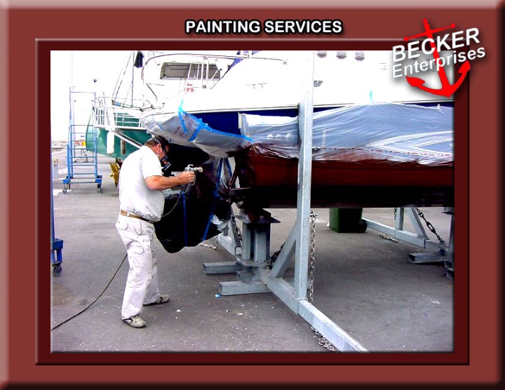 Yacht and Boat Hull Antifouling Services