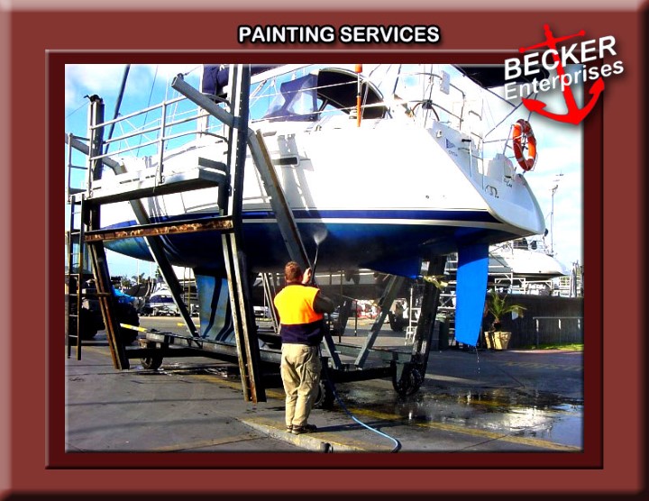 Yacht and Boat Hull Antifouling Services