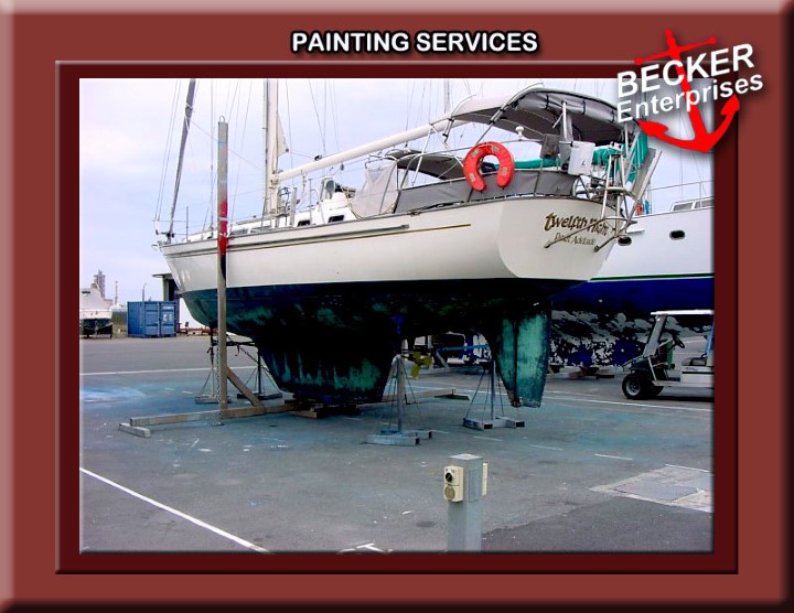 Yacht and Boat Hull Antifouling Services